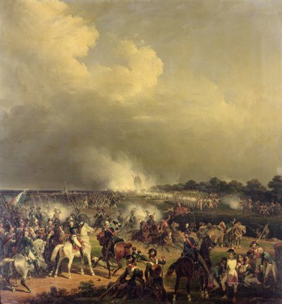 Schlacht bei Boussu, 3. November 1792, 1845 von Hippolyte Lecomte